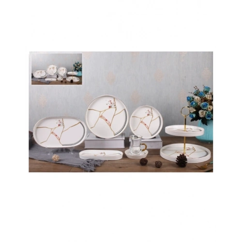 Acar Porselen 25Prç.Yemek Seti