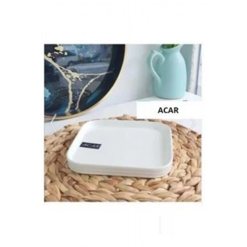 Acar Porselen Tatlı Tabak 18x18cm