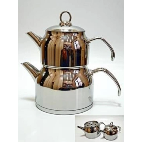 Alr Sude Metal Sap Orta Çaydanlık