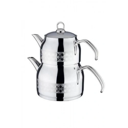 Alr Sude Saten Metal Sap Mini Çaydanlık