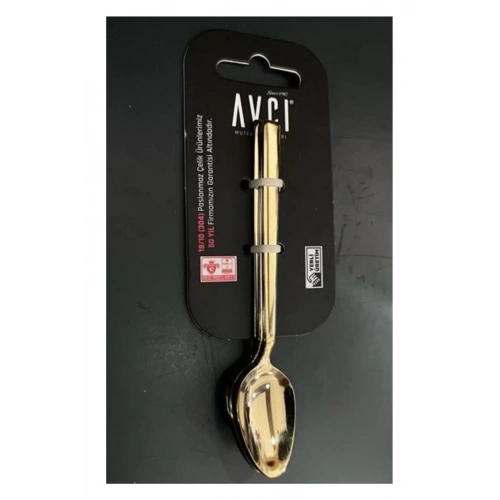 Avc Klas T.Gold Çay Kaşık 3lü