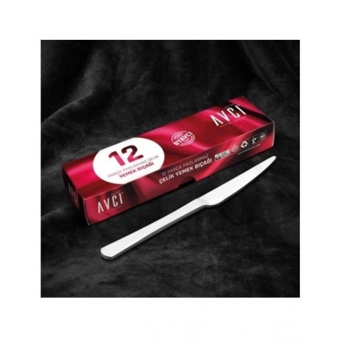 Avcı İstanbul 12li Yemek Bıçak