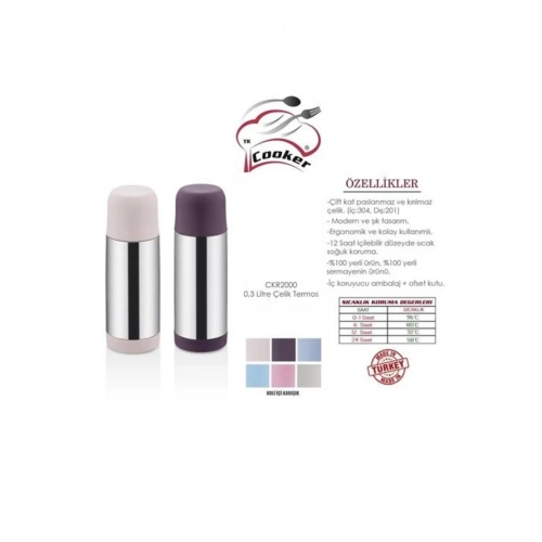 Cok Çelik 300cc Termos