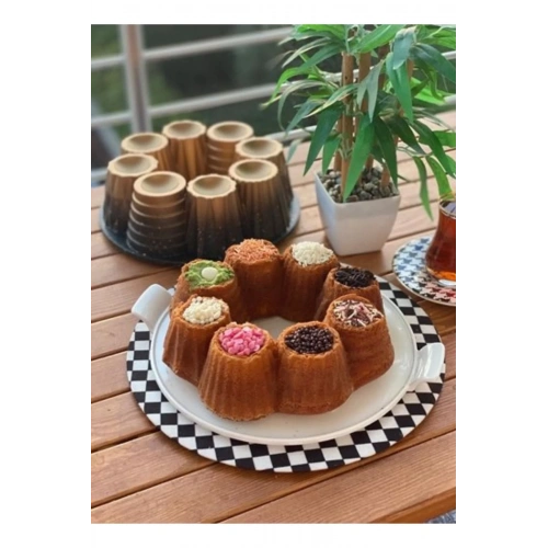 Oms Gold Muffin-Cupkace 26cm Kek Kalıbı