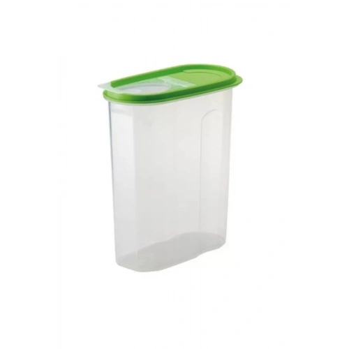 Ucs 2.4Lt.Oval Erzak Kabı 9x18x22.5cm