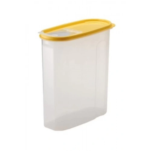 Ucs 4Lt.Oval Erzak Kabı 10x23x26cm