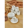 Cok Porselen 6lı Kahve Fincan Seti