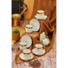 Cok Porselen 6lı Kahve Seti