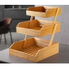 Gnl Bambu 3 Katlı Stand 18x33cm