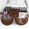 Ksv Orta Rattan Sepet 36x22cm