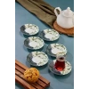 Cok Porselen 6lı Alaçatı Çay Tabağı