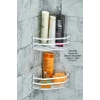 Cok 2li Banyo Rafı Beyaz
