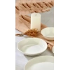 Cok 6lı Porselen 20cm Yemek Tabağı