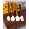 Mien Akasya Saplı 4lü Silikon Spatula Set