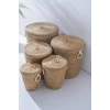Acar Hasır 5li Çamaşır Sepeti