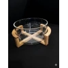 Bls Akssya Ayaklı Cam Sunum 20x10cm