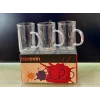 Her 200ml 3lü Borosilikat Kupa