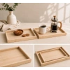Bls Ahşap 30x20x3.5cm Tepsi