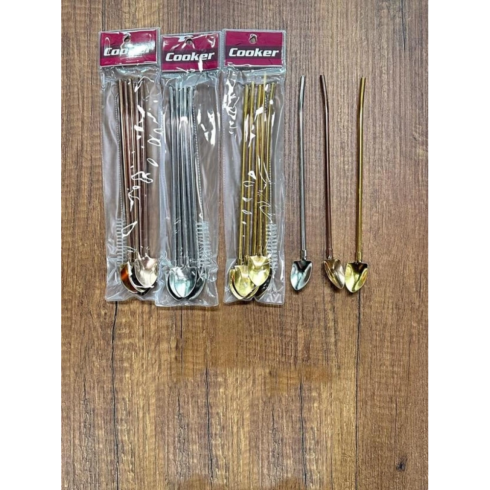 Cok 6lı Çelik Pipet