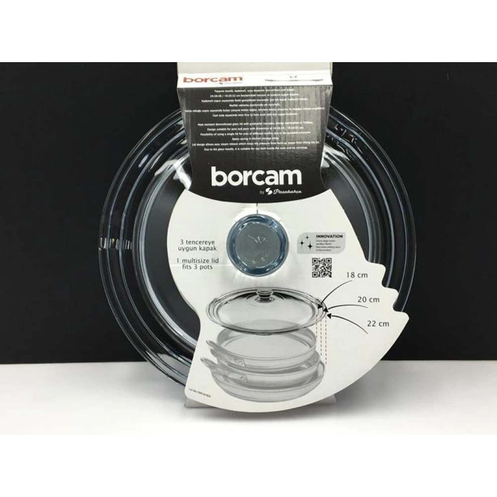 590220-1X4-Borcam Kapak 18-20 22cm