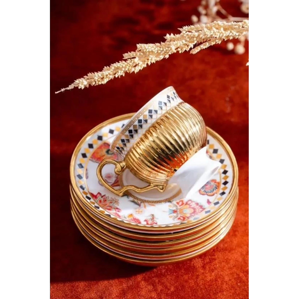 Acar Tolede 6lı Kahve Seti