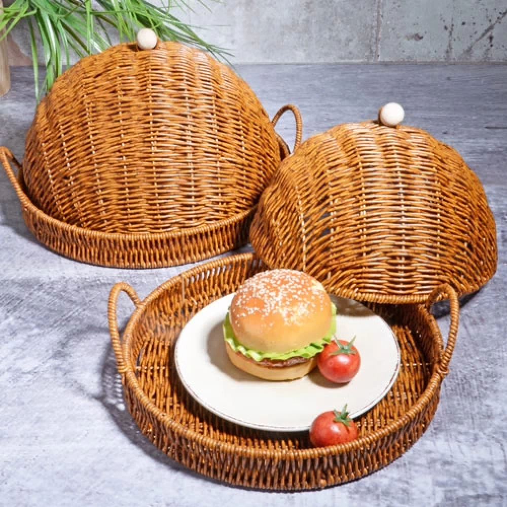 Ksv Büyük Kapaklı Tepsi 33x33x18cm