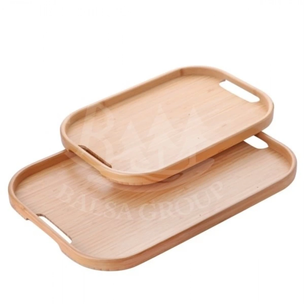 Bls Bambu 33x22cm Dikdörtgen Tepsi