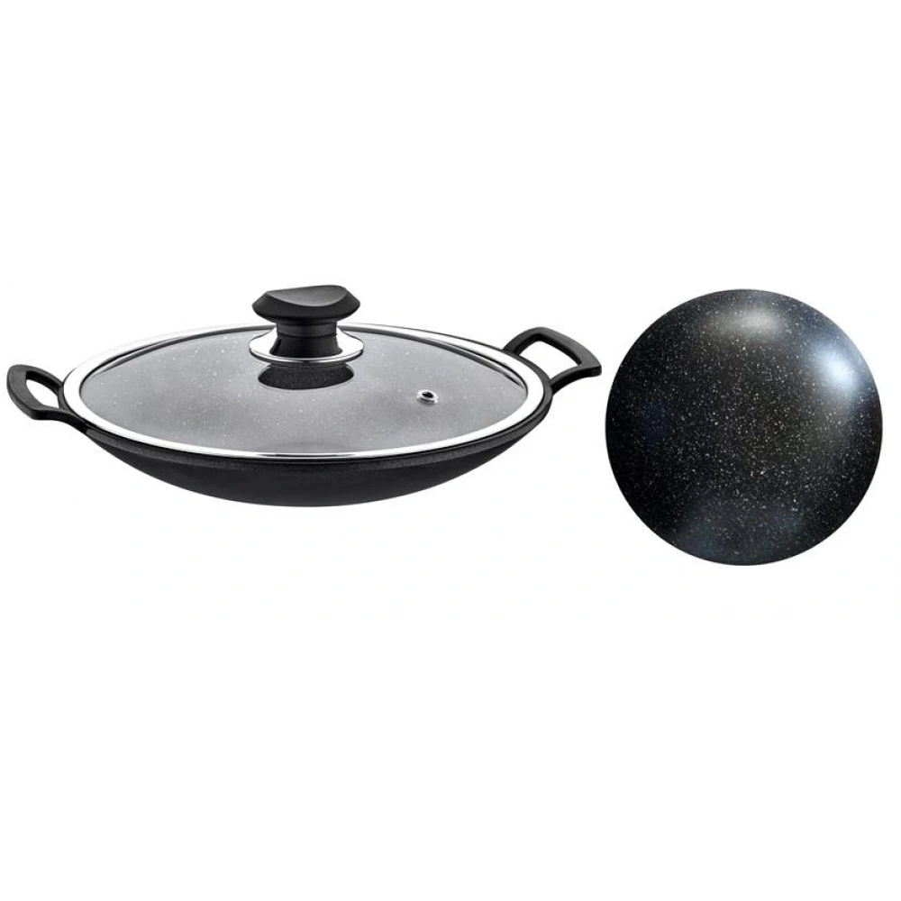 Oms 30cm Sac Kavurma Kapaklı