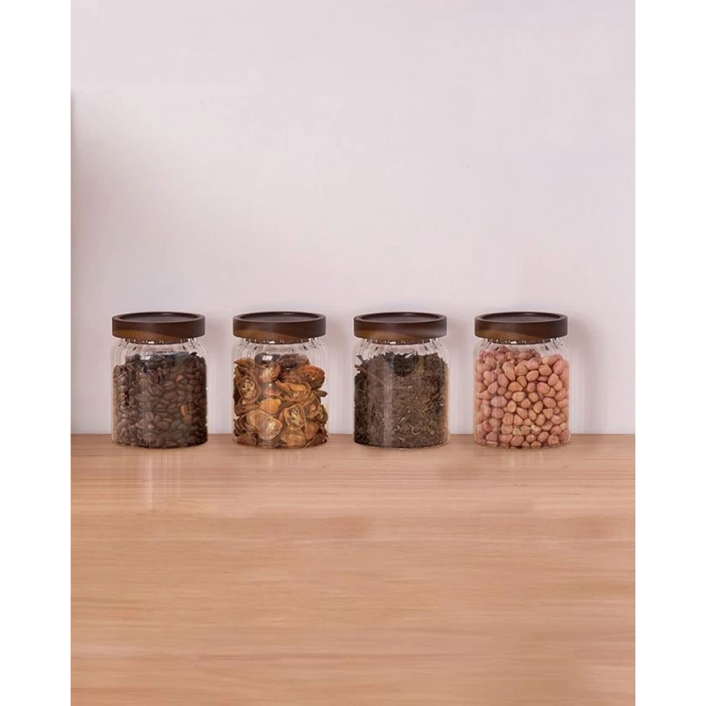 Mien 4lü Cam Kavanoz Seti 350cc