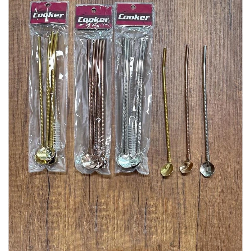 Cok 6lı Çelik Pipet