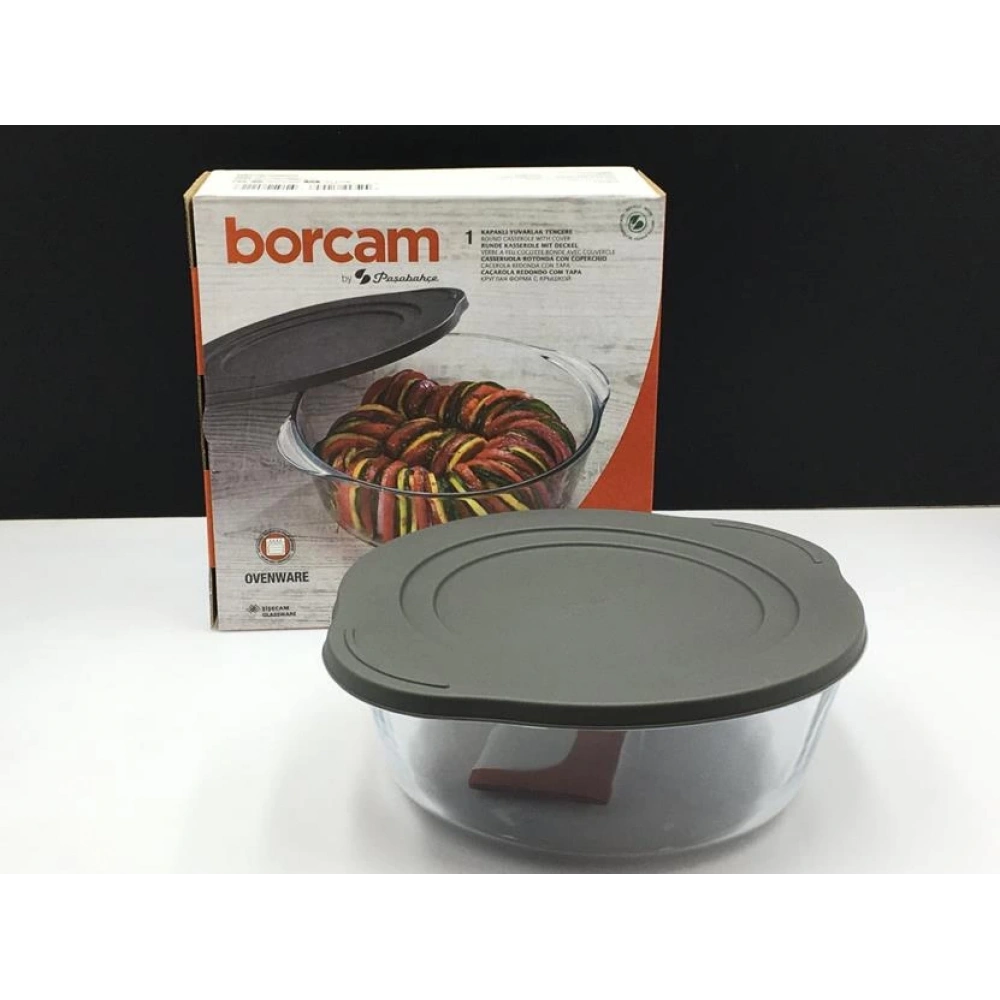 59001-1X4-Borcam Gri Kapaklı 2100cc*25