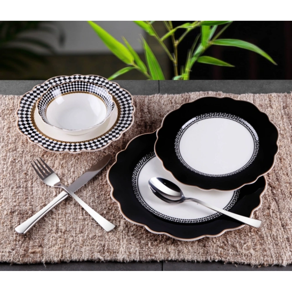 Gnl 24 Parça Porselen Yemek Seti