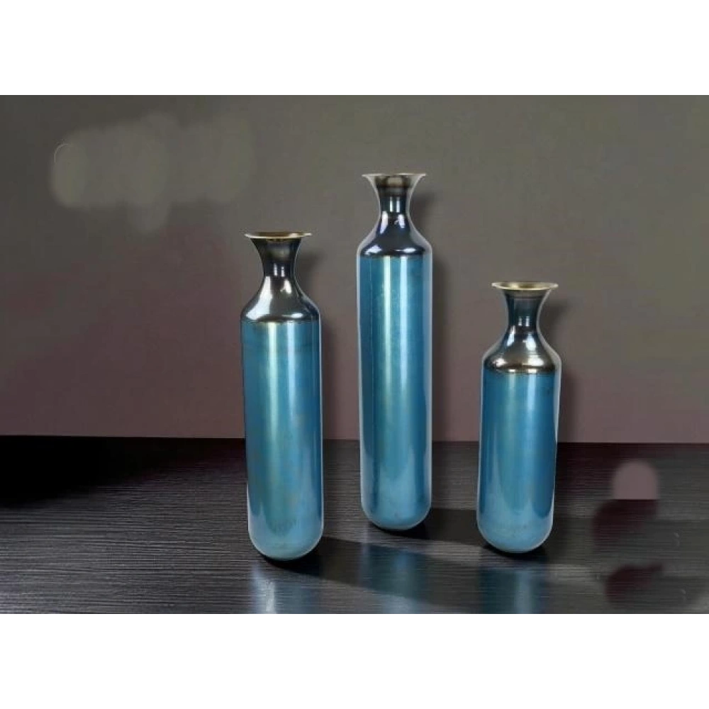 Gnl Metal Vazo 15x52cm