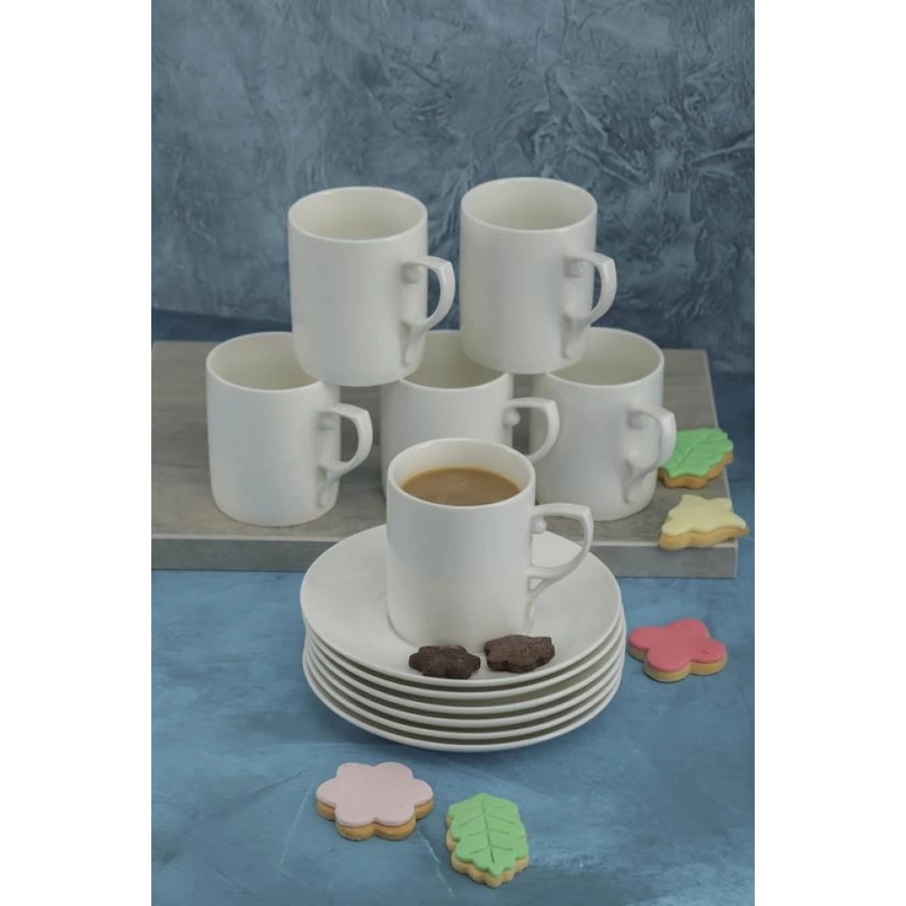 Cok Porselen 6lı Çay Seti