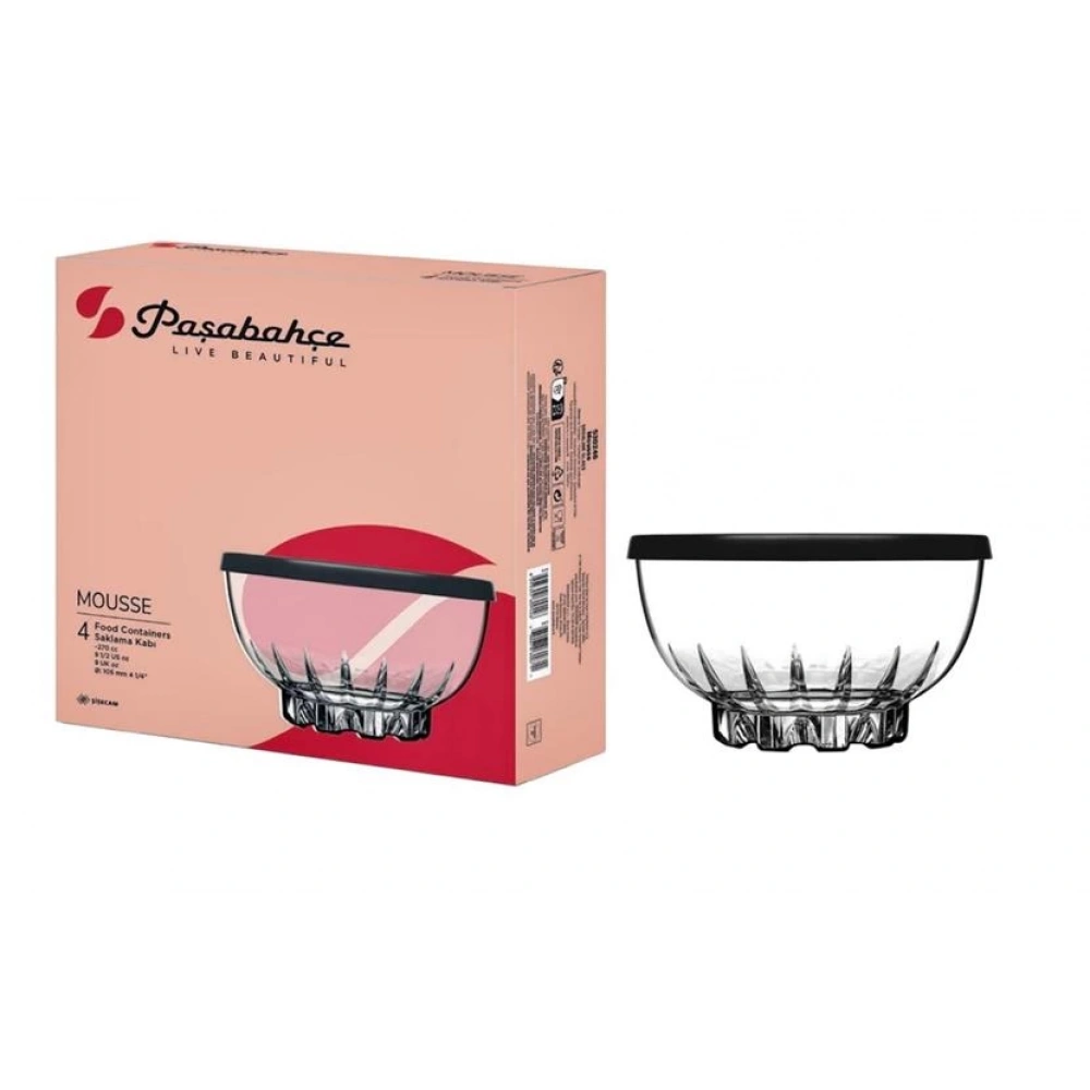 530246-4X6-Mousse Saklama Kabı 270cc