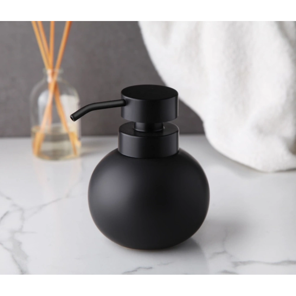 Gnl Stoneware Sıvı Sabunluk Siyah