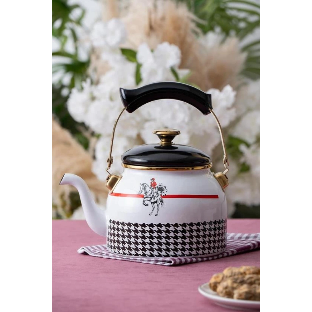 Acar Emaye bitki Çayı Demliği