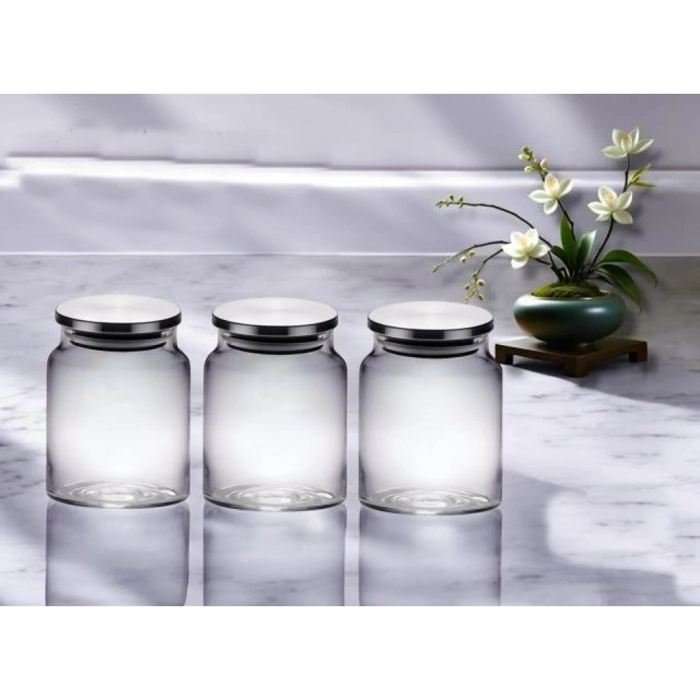 Gnl Metal Kapaklı Cam Kavanoz 250cc