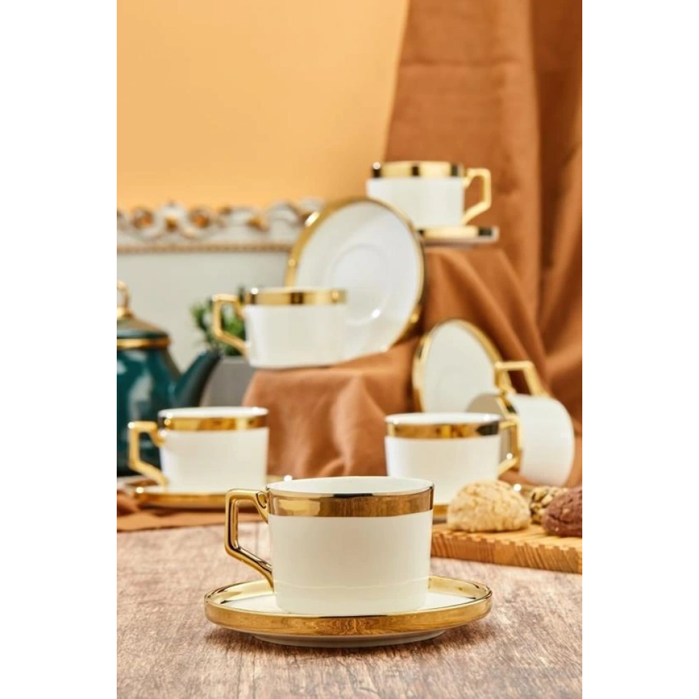 Cok Porselen 6lı Kahve Seti