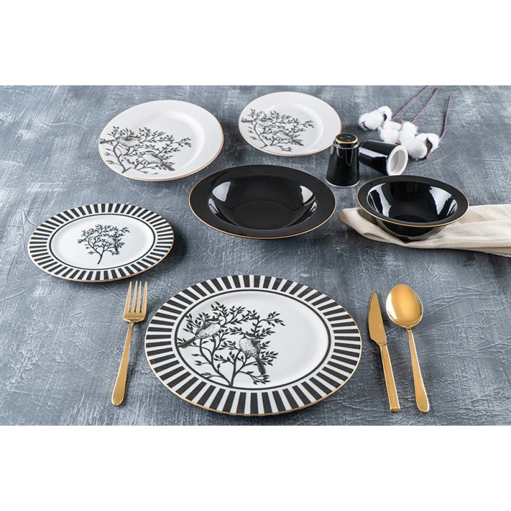 Acar Sofya 29 Parça Porselen Yemek Seti