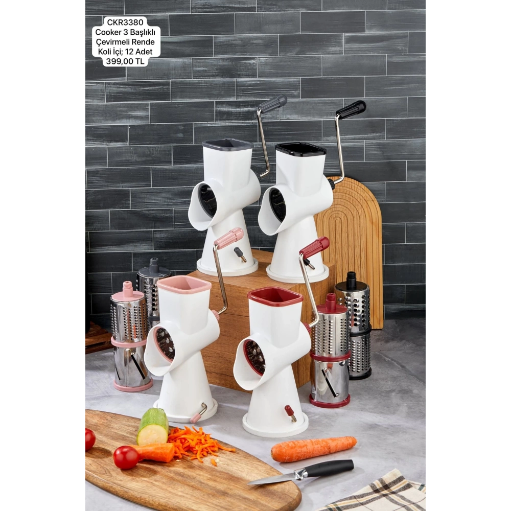 Cok Çevirmeli Rende