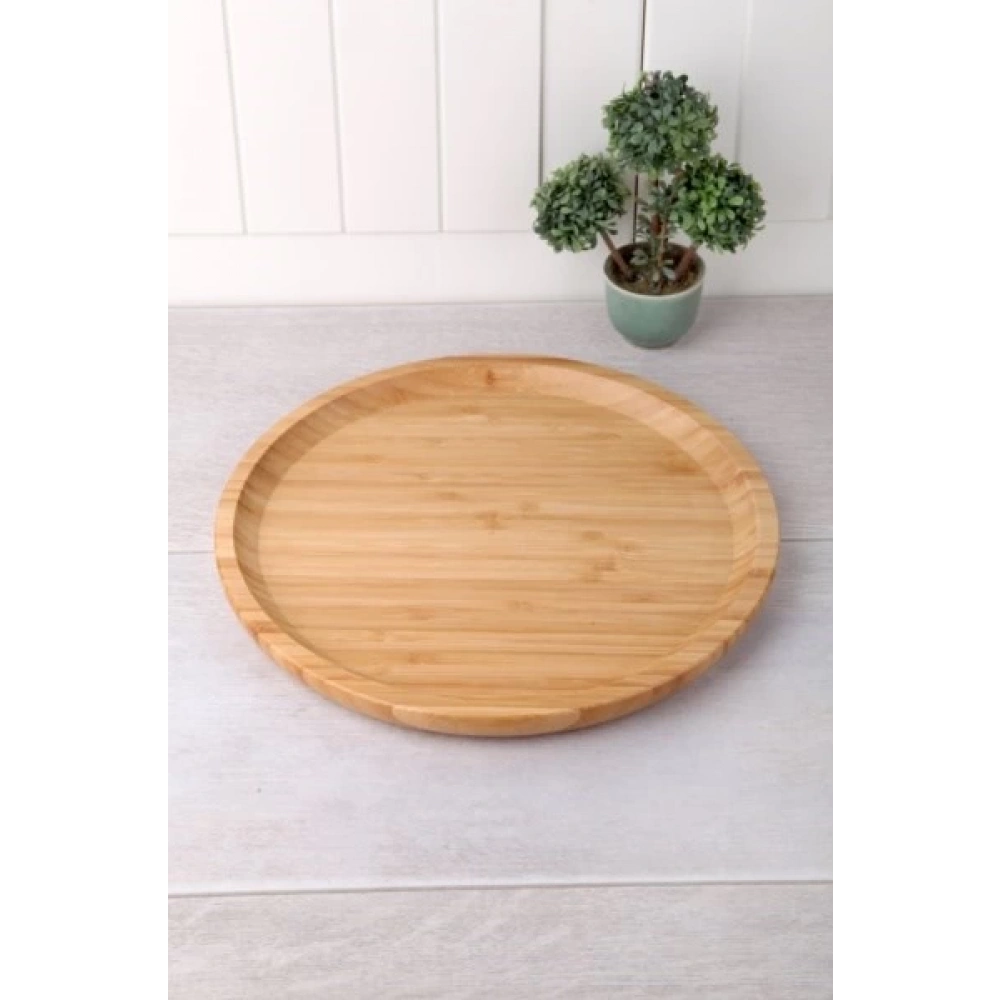 Bls Bambu 25cm Yuvarlak Tabak