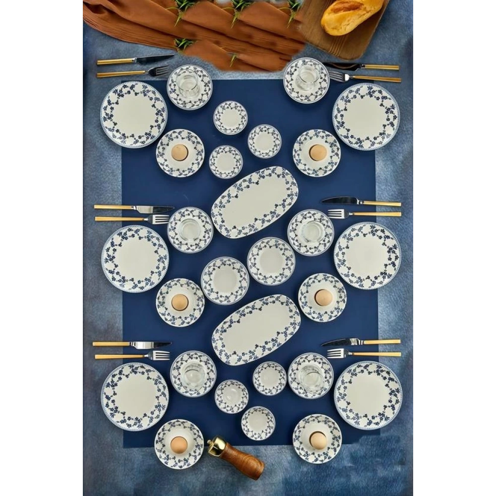 Cok 34 Parça Kahvaltı Seti