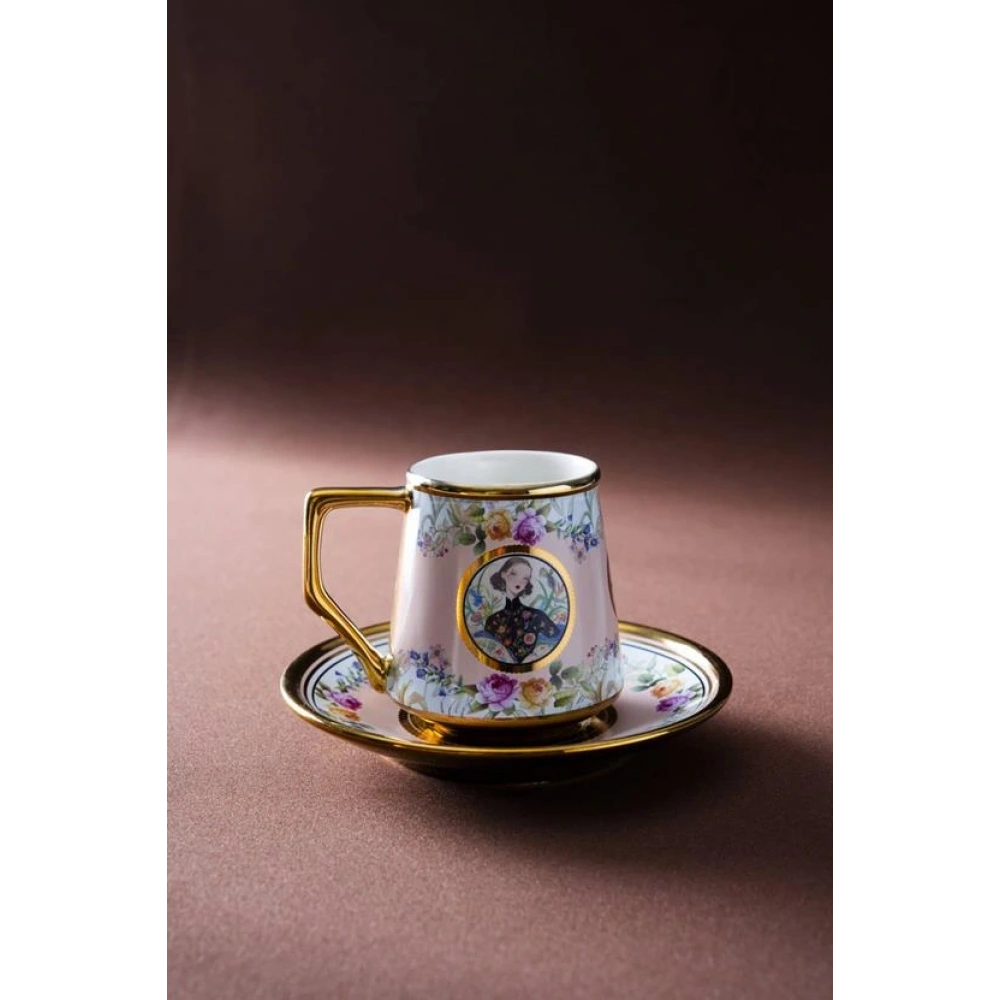 Acar Porselen 6lı Kahve Seti