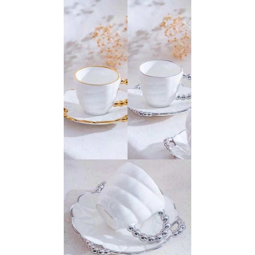 Acar Porselen 6lı Kahve Seti