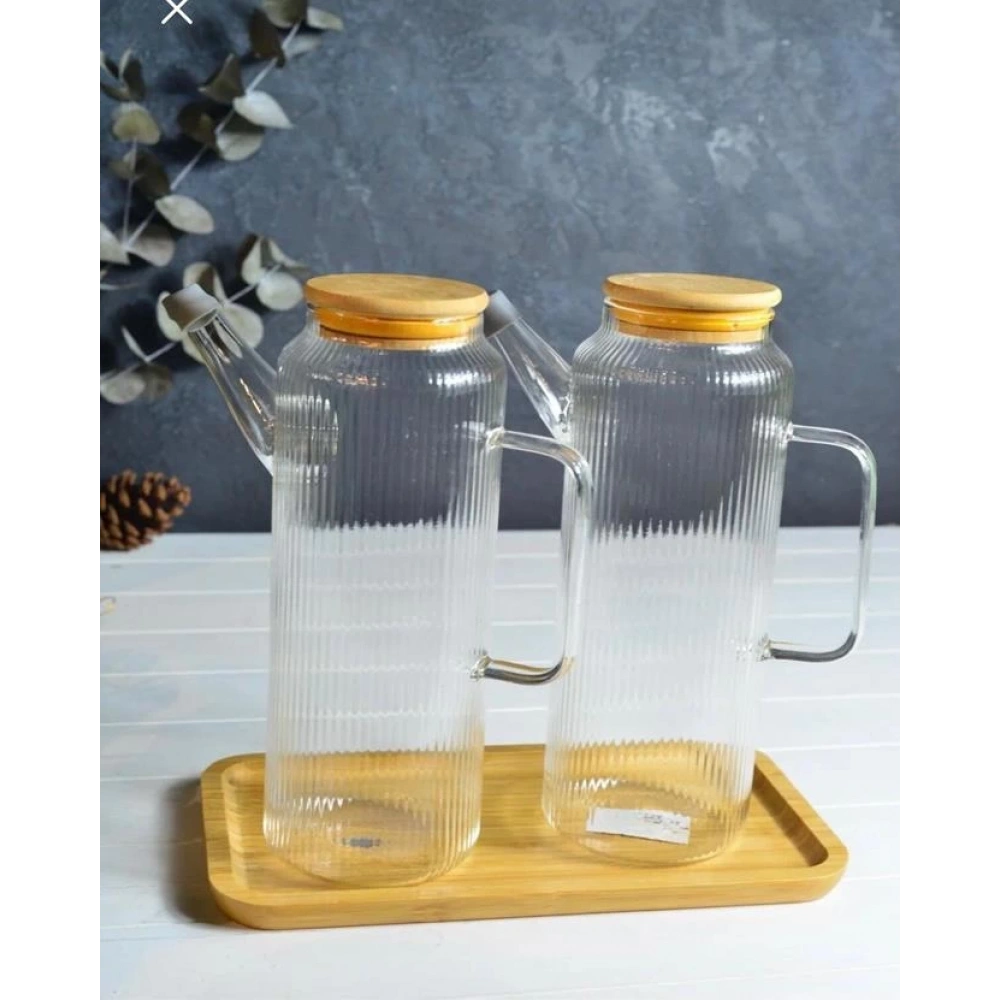 Mien Bambu Kapaklı Yağdanlık 1000cc