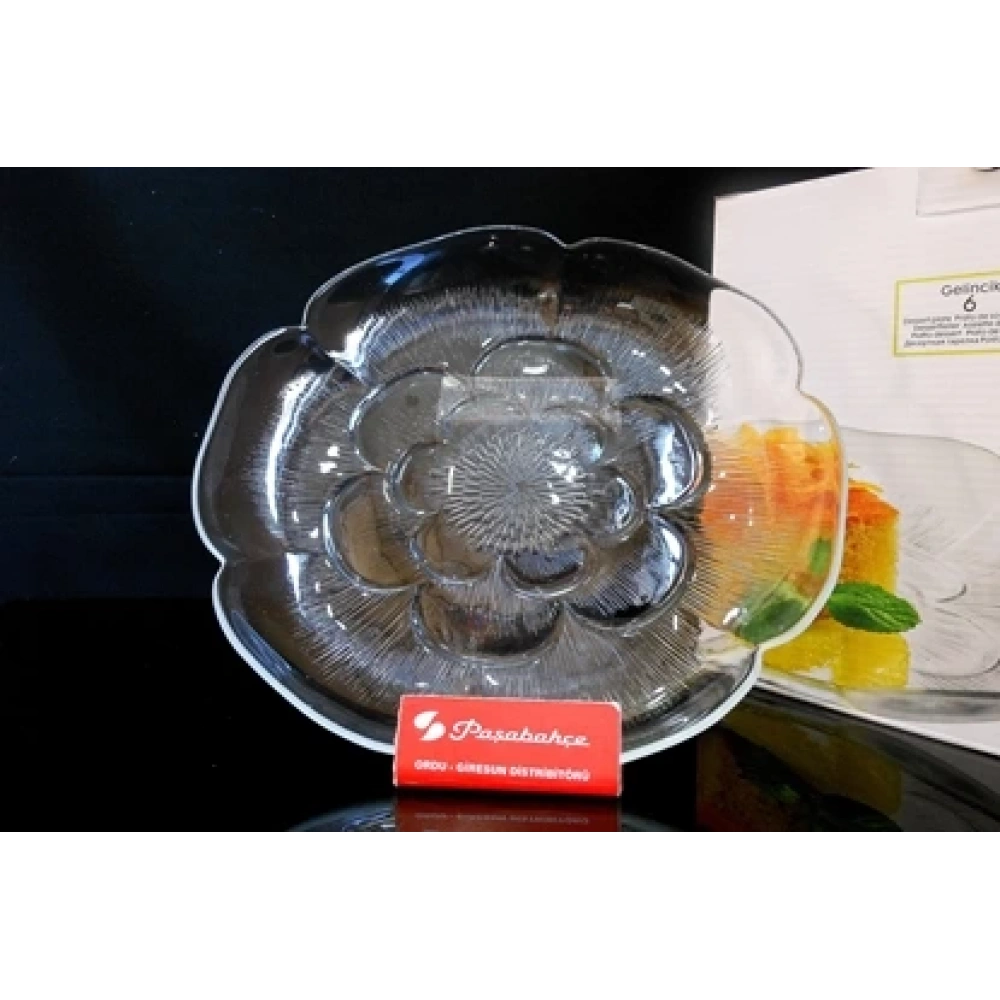 10229-6X4-Gelincik Servis Tabak 24cm*10