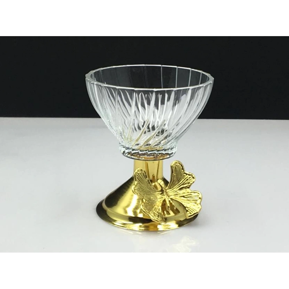 530216-1X1-Bouquet Ayaklı Kase 195cc