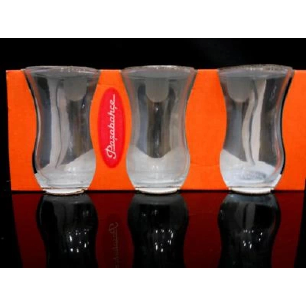 42021-6X12-Sade 6Lı Çay Bardağı 120cc