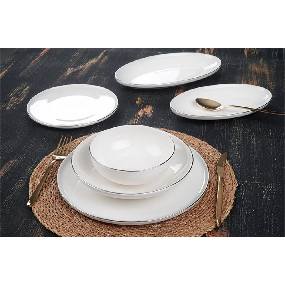 Acar 27 Parça Porselen Yemek Seti